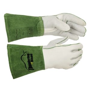 Gant MIG cuir bison température contact 250°C WELDAS