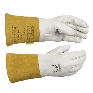 Gant TIG cuir de cerf avec manchette WELDAS