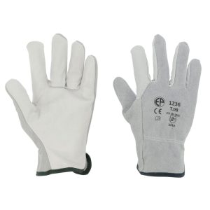 Gant cuir paume fleur de buffle dos croûte COVERGUARD