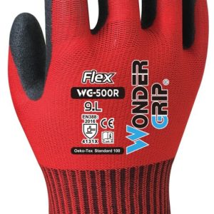 Gant mousse de nitrile flex WG-500R x12 paires WONDER GRIP