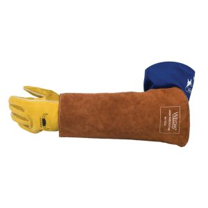 Protection renforcée de bras cuir Lava Brown  WELDAS