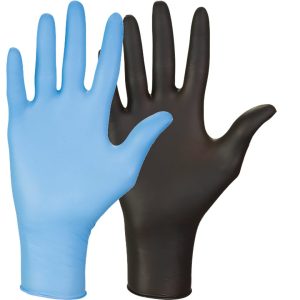 Gant jetable nitrile non poudré MERCATOR
