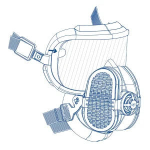 Film de protection pour visière (X10)